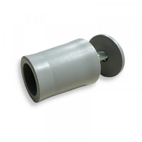 Eckermann kurze Anschlagstopfen, Stopper 27mm, grau (16027GR)