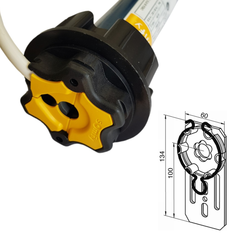 SOMFY Einsteckantrieb Orea 50 WT  6/17