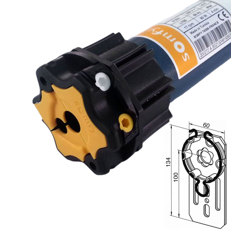 SOMFY Einsteckantrieb HiPro LT50 20/17 Meteor PA