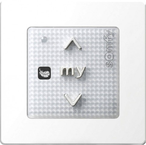 Somfy Smoove Origin RS100 io Pure Shine inkl. Rahmen (1811717)