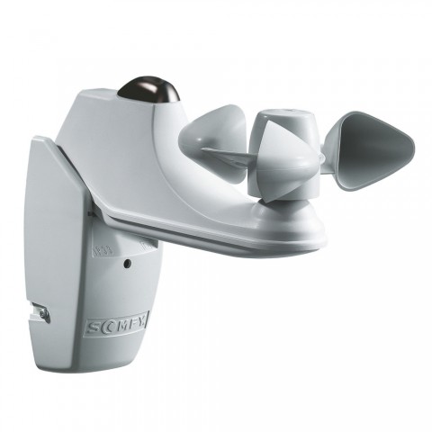 Somfy Soliris io 230V, Funk-Wind-Sonnensensor inkl. 5m Kabel (1870531)