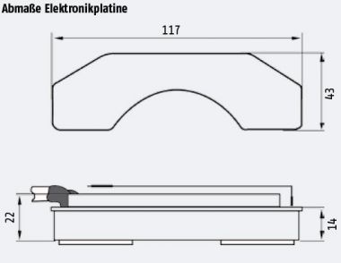 SOMFY Einsteckantrieb Oximo 50 S Auto io (Kurzantrieb)