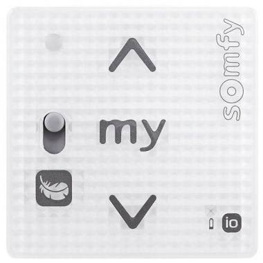 Somfy Smoove RS100 io - Pure inkl. 2 Befestigungsplpatten (1811318)