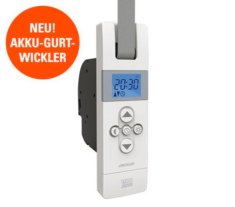WIR eWickler eW420-M Akku-Gurtwickler Comfort Unterputz f&uuml;r 12-15 mm Gurtband ohne Netzteil